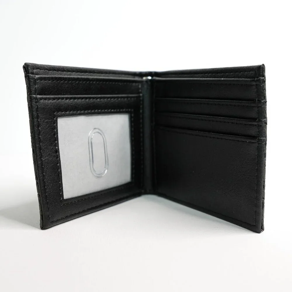 Black Skull Pattern Wallet